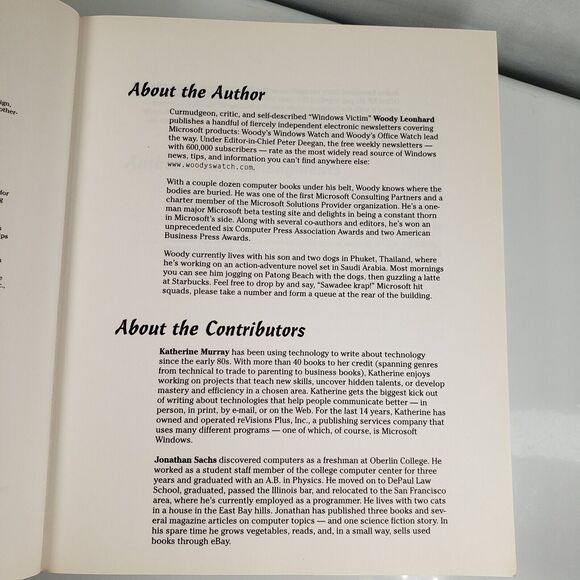 Windows XP All-In-One Desk Reference For Dummies  (FOR By Woody Leonhard **NEW** - Picture 13 of 16